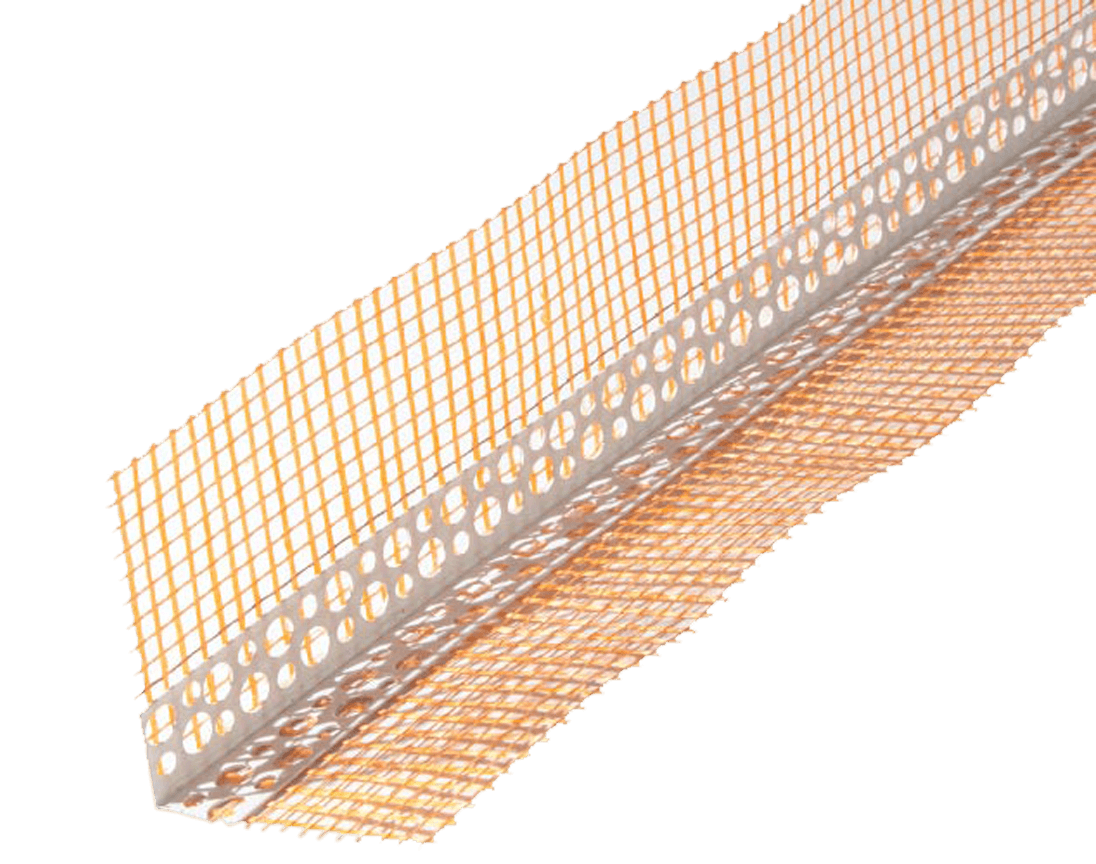 Thermomaster кутник з ПВХ зі скловолокнистою сіткою 7+7 для захисту зовнішніх кутів